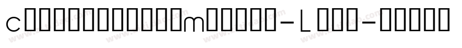 CooperhewittMedium-Leay字体转换