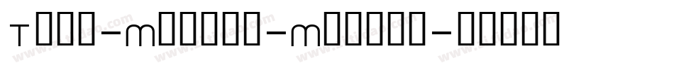 Tili-Medium-Medium字体转换
