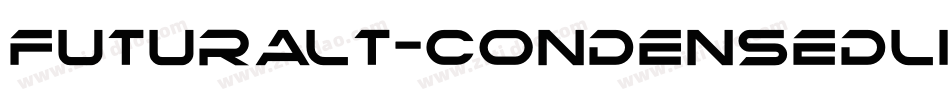 futuralt-condensedli字体转换