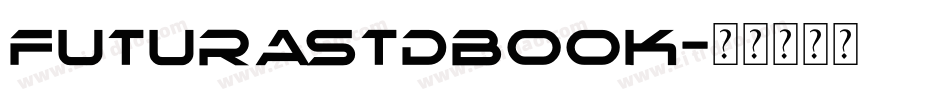futurastdbook字体转换