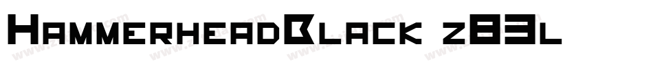 HammerheadBlack-z83l字体转换