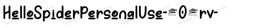 HelloSpiderPersonalUse-2O4rv字体转换
