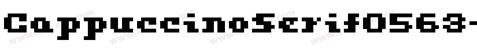 CappuccinoSerif0563字体转换