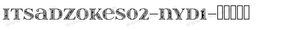 Itsadzokes02-nYD1字体转换