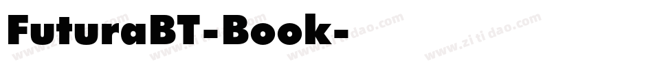 FuturaBT-Book字体转换