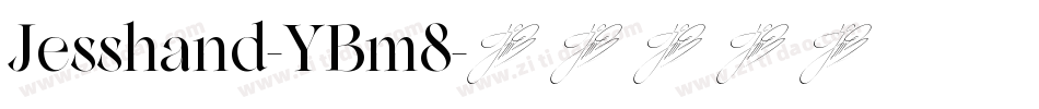 Jesshand-YBm8字体转换
