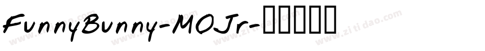 FunnyBunny-MOJr字体转换