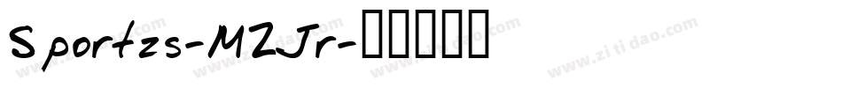 Sportzs-MZJr字体转换