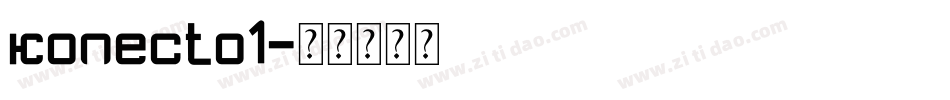konecto1字体转换