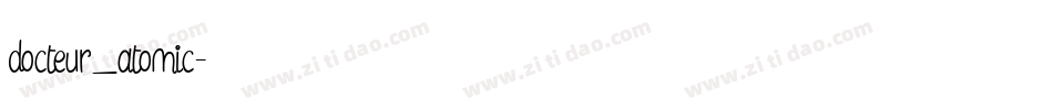 docteur_atomic字体转换