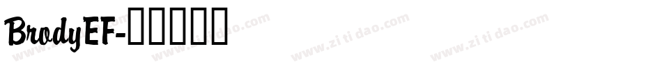 BrodyEF字体转换