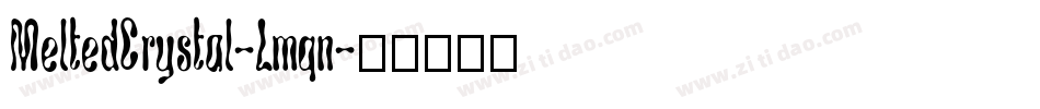 MeltedCrystal-Lmqn字体转换