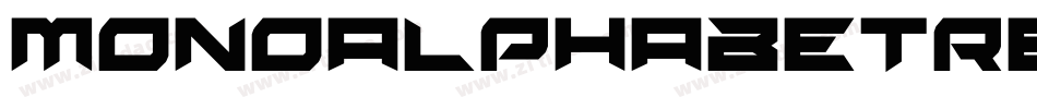 MonoalphabetRegular-OMvP字体转换