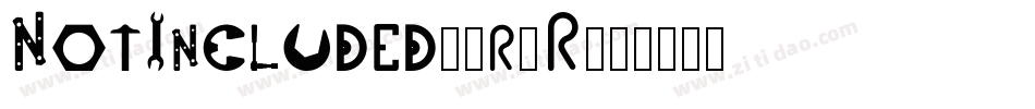 NotIncluded-7rAR字体转换