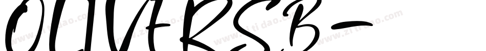 OLIVERSB字体转换