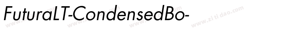 FuturaLT-CondensedBo字体转换