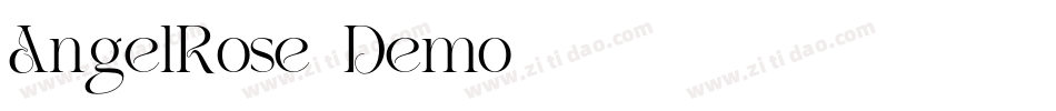 AngelRose-Demo字体转换