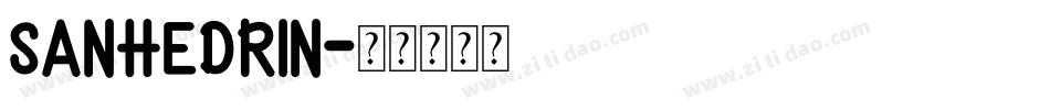 Sanhedrin字体转换