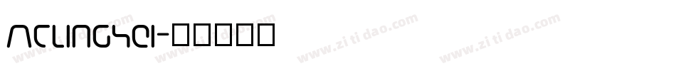 MFlinghei字体转换