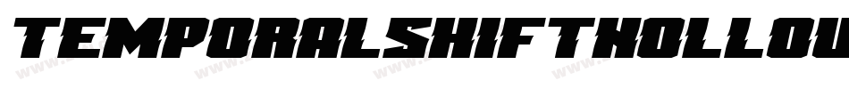 TemporalShiftHollow-YEXL字体转换
