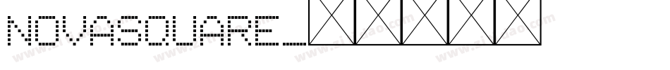 NovaSquare字体转换