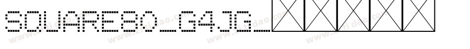 Square80-G4jg字体转换