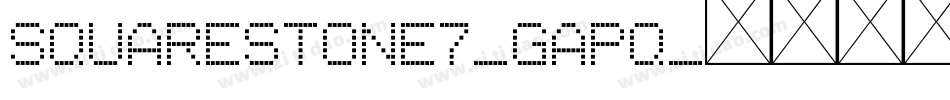 SquareStone7-gApq字体转换