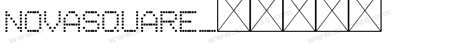 NovaSquare字体转换