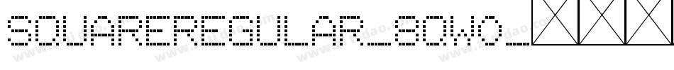 SquareRegular-8qW0字体转换