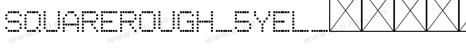 SquareRough-5yeL字体转换