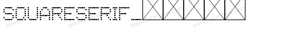 SquareSerif字体转换