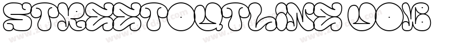 StreetOutline-VoB字体转换