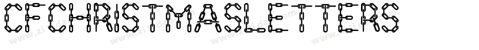 CF-Christmas-Letters字体转换