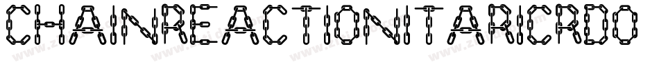 ChainReactionItaric-RDo字体转换