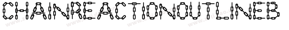 ChainReactionOutline-B63字体转换