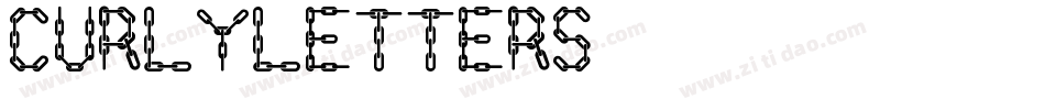 CurlyLetters字体转换