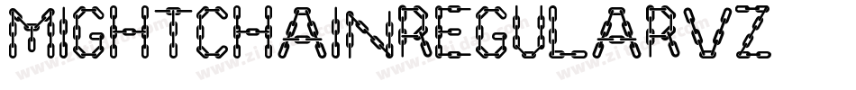 MightChainRegular-1V3Z字体转换