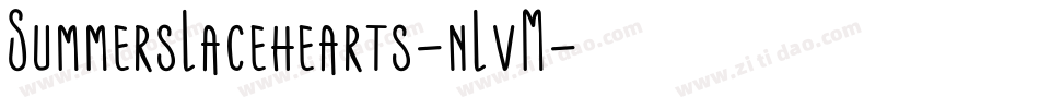SummersLacehearts-nLvM字体转换 SummersLacehearts-nLvM字体转换
