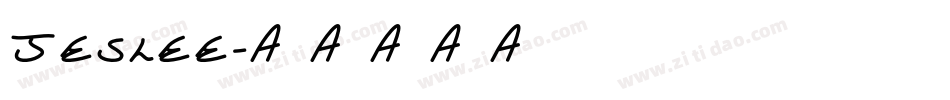 JesLee字体转换
