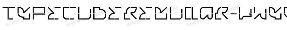 TypecubeRegular-VWYy字体转换