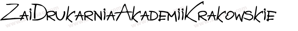 ZaiDrukarniaAkademiiKrakowskiej1674-nRAmR字体转换