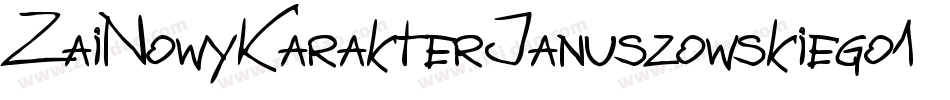 ZaiNowyKarakterJanuszowskiego1594-4Bn86字体转换