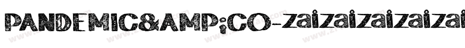 Pandemic&co字体转换