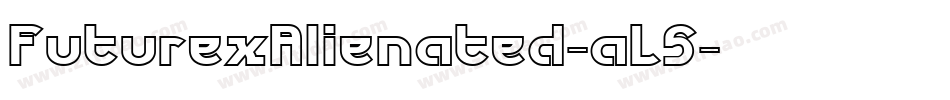 FuturexAlienated-aL5字体转换