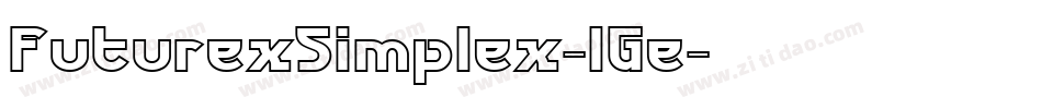 FuturexSimplex-lGe字体转换