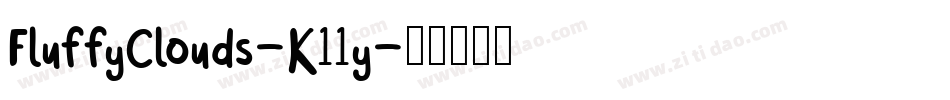 FluffyClouds-K11y字体转换