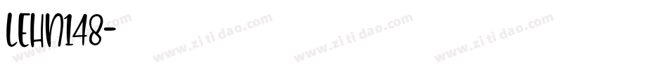 LEHN148字体转换