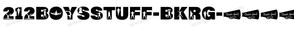 212BoysStuff-BKrG字体转换