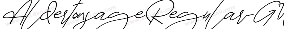 AldertonsageRegular-GWWA字体转换