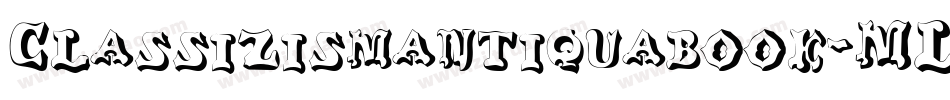 Classizismantiquabook-MLGe字体转换